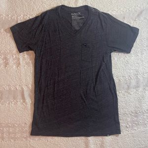 Hurley Men’s V-Neck Pocket Logo Tee